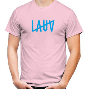 Kaos LAUV Logo Basic Tee PINK