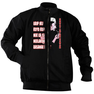 Jaket Bomber urip iku pahit
