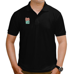 Kaos Polo DISTRO Collection G_BLACK FOREVER