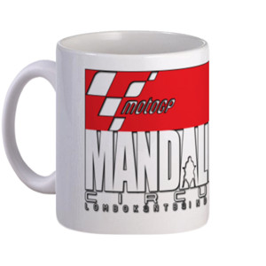Mug MotoGP Mandalika Circuit Impact  on Dark