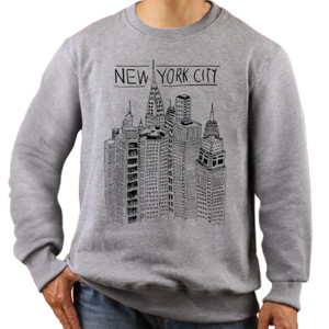 Jaket Sweater New York - Sketch City