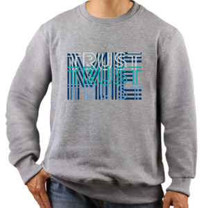 Jaket Sweater Trust Me ( Percayalah Kepadaku)