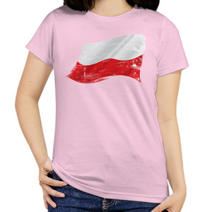 Kaos Poland Grunge Flags