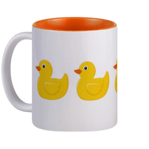 Mug Duck - Mug Dalam Warna by Co_mbro