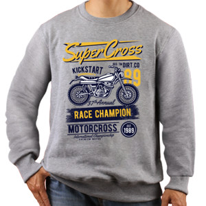 Jaket Sweater motor super cross