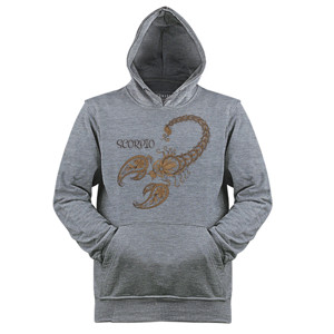 Jaket Hoodie Zodiak - Scorpio Batik 