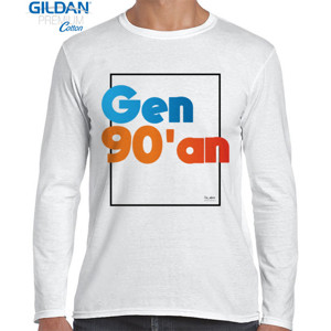 Kaos Kaos Pria Gen 90 Lengan Panjang by Co_mbro