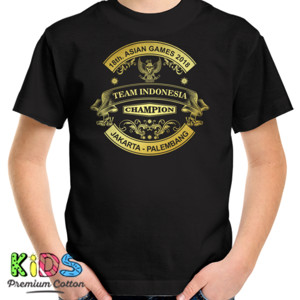 Kaos Asian Games 2018 - RETRO GOLD VINTAGE