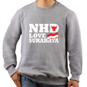 Jaket Sweater Love Surabaya1