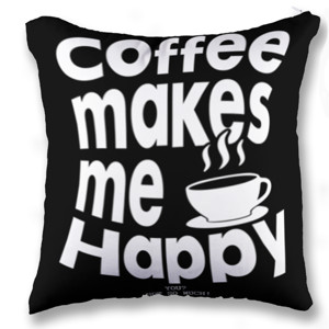 Bantal COFFEE MAKES ME HAPPY