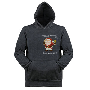Jaket Hoodie Sinterklas lagi Ronda Malam