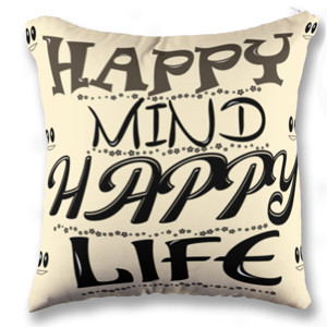 Bantal happy mind happy life