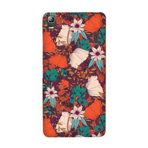 Coloured flowers pattern design Casing HP