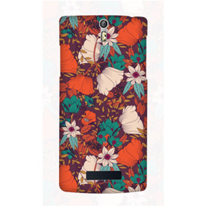 Coloured flowers pattern design Casing HP