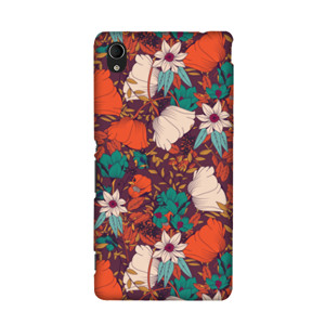 Coloured flowers pattern design Casing HP