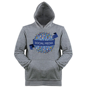 Jaket Hoodie SOCIAL MEDIA