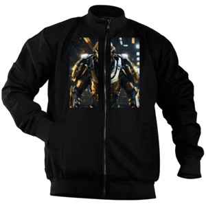 Jaket Bomber Golden army