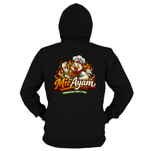 Hoodie Zipper Mie Ayam