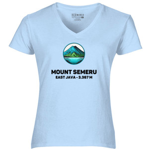 Kaos Kaos Gunung Semeru - Mount Semeru T-Shift