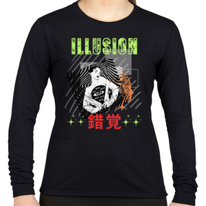 Kaos Woman In Illusion Keren