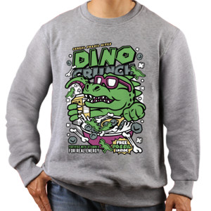Jaket Sweater Dino Crunch