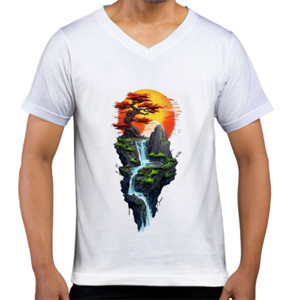 Kaos  Lukisan Air Terjun 1