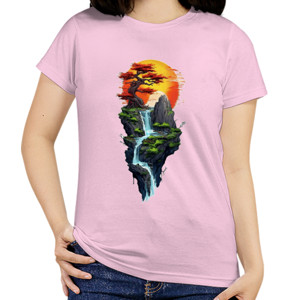 Kaos Lukisan Air Terjun 1