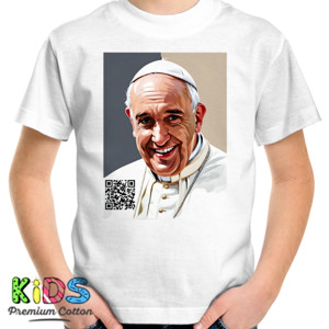 Kaos Anak POPE FRANCIS 012