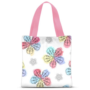 Tas Tote Fullprint Flower