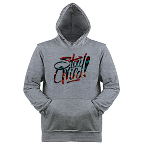 Jaket Hoodie Stay Wild art