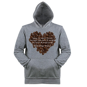 Jaket Hoodie Filosofi Kopi - Sabar