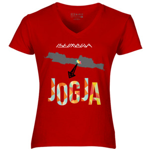 Kaos Jogja Woman (Merah)