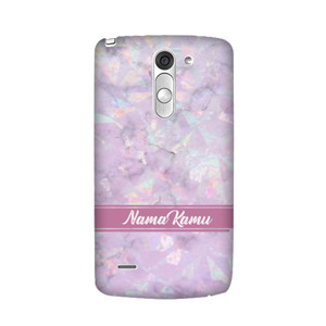 Purple Marble Texture Custom Name (CNM-101) Casing HP
