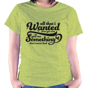 Kaos Modern Distro Online All that i wanted