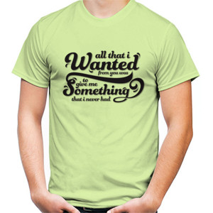 Kaos Modern Distro Online All that i wanted