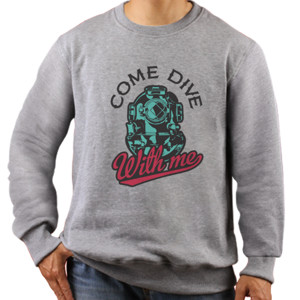 Jaket Sweater Come Dive