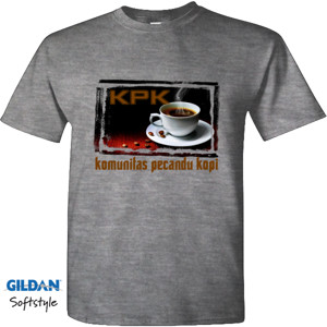Kaos PECANDU KOPI