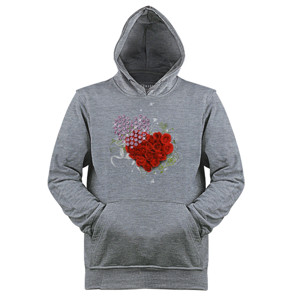 Jaket Hoodie Love