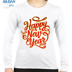 Kaos Happy New Year 2018