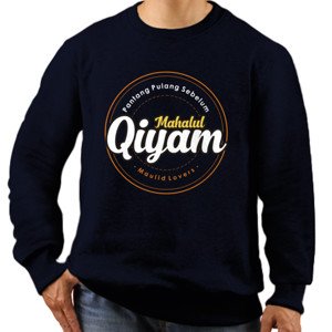 Jaket Sweater Mahalul Qiyam Cotton Combed 24s