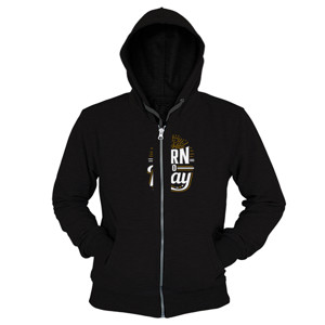 Hoodie Zipper AS01 Born to Pray