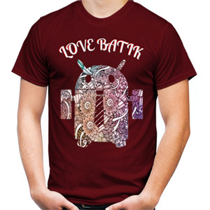 Kaos Love Batik