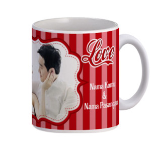Mug Red Love Angel 03