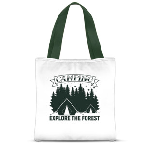 Tas Tote Fullprint Tote Bag Green  Themes