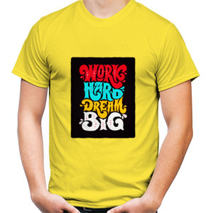Kaos Work Hard Dream Big