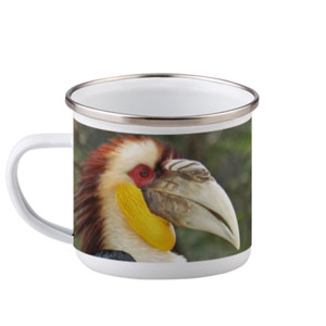 Mug Enamel HORNBILL 
