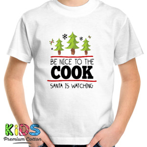 Kaos Be Nice To The Cook Santa Is Watching Christmas 2