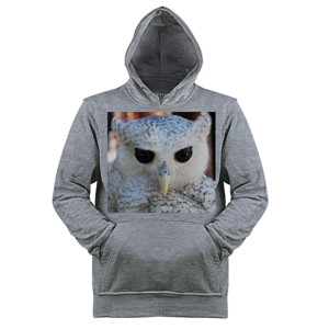 Jaket Hoodie White Owl