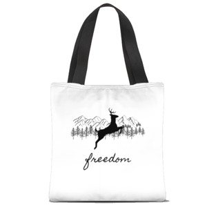 Tas Tote Fullprint FREEDOM