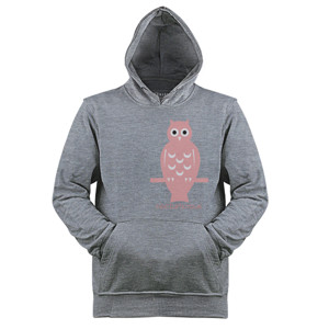 Jaket Hoodie owl nocturlicious